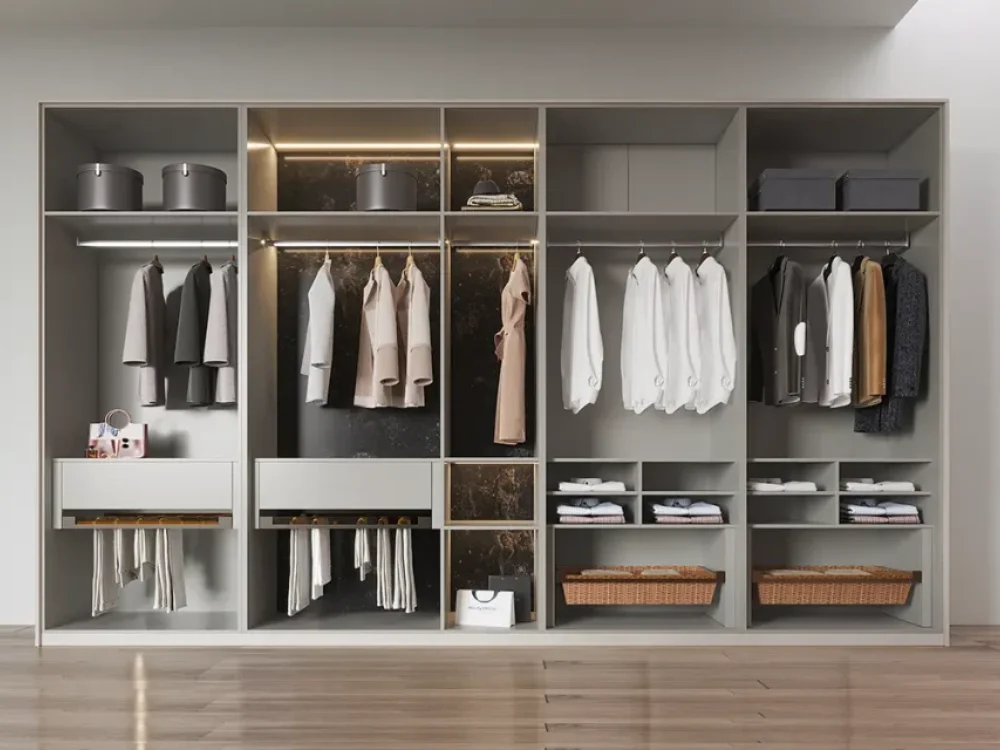 Open Wardrobe Systems WH 1000x750px